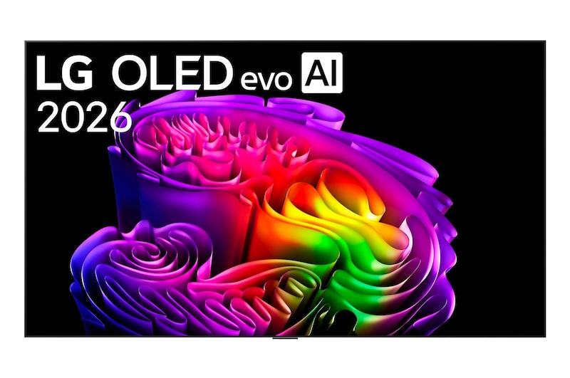 Foto frontale TV OLED77G64LW 2026